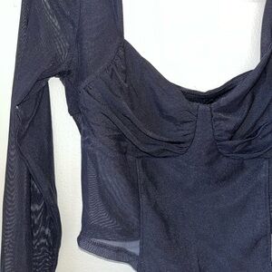 Forever 21 Cropped Long Sleeve